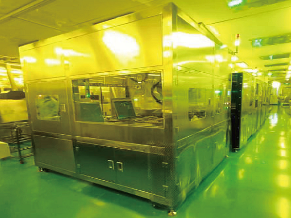 Six axis robot retractable board machine