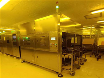 Six axis dual station retractable board machine LDI connection